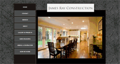 Desktop Screenshot of jamesrayconstruction.net